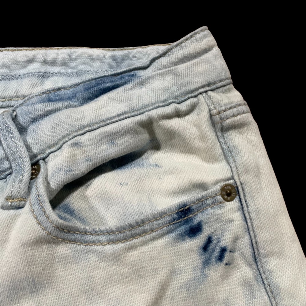 Abercrombie & Fitch Jeans Women's Size 28 Blue/White Tie Dye Perfect Stretch - Picture 8 of 16
